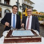 Grund zum Feiern: Klaus Eder (l.) und Alfred Müllner