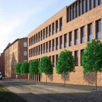 So soll das neue Verwaltungsgebäude am Hauptsitz der WEMAG in Schwerin aussehen.