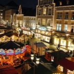 Der Weihnachtsmarkt in Recklinghausen erleuchtet energieeffizient.