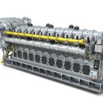 Drei MAN-Gasmotoren vom Typ 20V35/44G sollen Strom und Wärme für Stuttgart liefern.