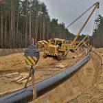 Leitungsbauarbeiten in der Lausitz: Ferngasleitung ist in Betrieb.
