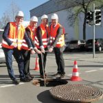 Offizielle Inbetriebnahme der Fernwärmeversorgung in Eching.