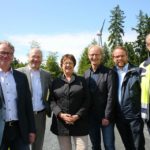 Informierten zum Windpark Kreuzstein: