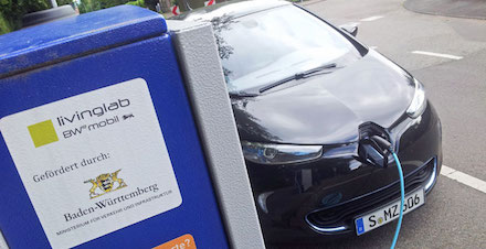 In Baden-Württemberg soll künftig alle zehn Kilometer eine Ladesäule stehen.