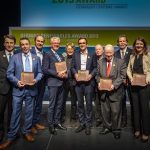 WEMAG-Projektleiter Jost Broichmann (2. v. li.) mit den anderen Preisgekrönten.
