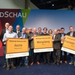 Die Gewinner und lobenden Erwähnungen des Wettbewerbs Bioenergie-Kommunen 2019.