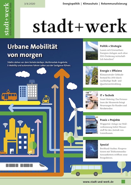 Die März/April-Ausgabe von stadt+werk kann jetzt kostenlos heruntergeladen werden.