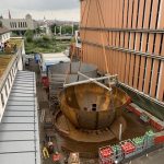 Diese neue Turbine soll bis 80 Prozent des Fernwärmebedarfs von Würzburg erzeugen.