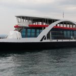 Die Fähre der Stadtwerke Konstanz fährt bereits mit verflüssigtem Erdgas (LNG) auf dem Bodensee.