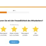 Mit dem Kundenbewertungstool der Stadtwerke Bochum können Kunden per Telefon oder von zu Hause per zugesandtem Link oder QR-Code über einzelne Bewertungspunkte abstimmen.