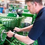 BHKW-Montage bei 2G Energy: Das Münsterland ist eine Vorzeigeregion für dezentrale Energietechnik.