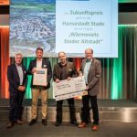 Die Hansestadt Stade ist für ihr Projekt zur klimafreundlichen Wärmeversorgung der historischen Altstadt mit dem Zukunftspreis „Klima kommunal 2024“ ausgezeichnet worden.