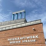 Das Bild zeigt das Heizkraftwerk Bresser Strasse der Stadtwerke Wittenberge.