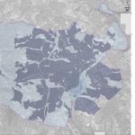 Das Bild zeigt eine Karte der Stadt Kassel mit Informationen zur Wärmeversorgung.